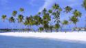 Beach islands palm trees india wallpaper