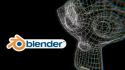Blender wireframe 3d ape suzanne wallpaper
