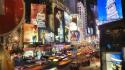 Night new york city times square wallpaper