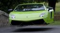 Sport green cabrio exotic italian future auto wallpaper