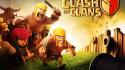 Video games clash of mobile game clans wallpaper