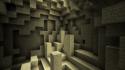 Video games sand cave minecraft pc wallpaper