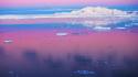 Antarctica pastel channel sky wallpaper