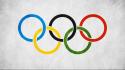 Grunge rings sign olympic wallpaper