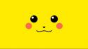 Pokemon pikachu simple background wallpaper