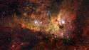 Clouds outer space stars nebulae carina nebula wallpaper