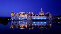 France buildings chantilly cities chateau wallpaper