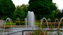 Green water nature germany fountain wallpaper
