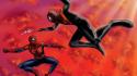Marvel comics peter parker ultimate miles morales wallpaper