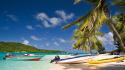 Boats oceans trinidad tobago and beaches wallpaper