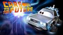 Cars future back to the widescreen wallpaper