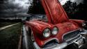 Cars vehicles corvette 1958 chevrolette wallpaper