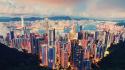 Cityscapes hong kong cities wallpaper