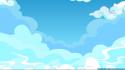 Is magic background blue skies sky ponies wallpaper