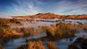 Landscapes nature trees fog national geographic rivers wallpaper