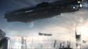 Spaceships science fiction 4 cities unsc infinity wallpaper