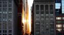 Sunset chicago architecture buildings downtown national geographic wallpaper