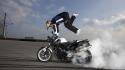 Extreme sports motorcycles widescreen stunts wallpaper