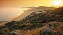 Sun beach greece cyprus turkish greek islands wallpaper