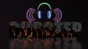 Headphones music dubstep cinema 4d sounds global illumination wallpaper