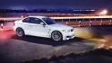 Runway white bmw 1 series m coupe wallpaper