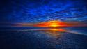 Sunset nature seascapes wallpaper
