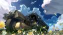 Vii cloud strife vehicles fenrir motorbikes skyscapes wallpaper