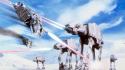 Artwork wars: the empire strikes back at-st wallpaper