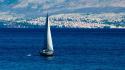 Boats croatia sailboats seascapes mediterranean sea dalmatia wallpaper