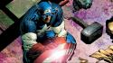 Comics captain america superheroes marvel wallpaper