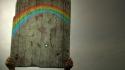 Humor rainbows wallpaper