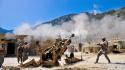 Military canon howitzer wallpaper
