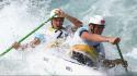 Water sports canoe rowing splashes olympics 2012 wallpaper
