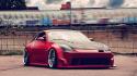 Cars nissan tuning red wallpaper