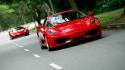 Red cars ferrari enzo sports 458 super car wallpaper