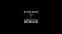 Science minimalistic xkcd quotes black background wallpaper