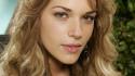Amanda Righetti Face wallpaper