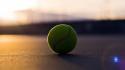 Balls sunlight tennis depth of field wallpaper