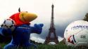 France french balloons roosters mascot 1998 footix wallpaper