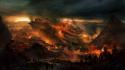 Paintings illustrations fantasy art digital airbrushed apocalyptic wallpaper