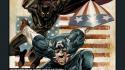 Captain america black panther comics marvel wallpaper