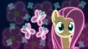 Fluttershy my little pony: friendship is magic neon wallpaper