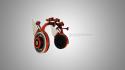Headphones minimalistic music wallpaper