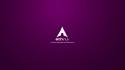 Linux arch purple background gnu/linux wallpaper