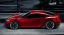 Roads vehicles red cars scion 2012 fr-s wallpaper
