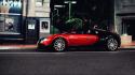 Streets cars bugatti veyron wallpaper