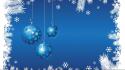 Blue illustrations christmas snowflakes background vector art decorations wallpaper