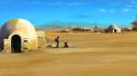 Movies futuristic desert science fiction artwork tatooine wallpaper