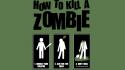Zombies funny instructions wallpaper