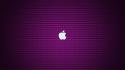 Apple inc. purple plain wallpaper